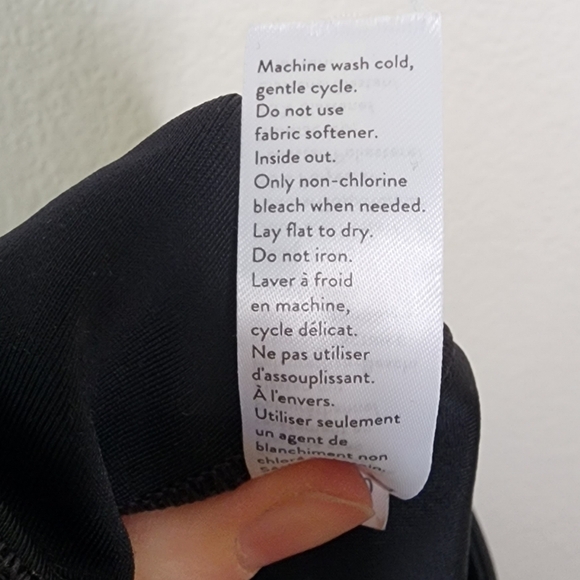 Spanx Black Faux Leather Leggings M - Picture 5 of 8